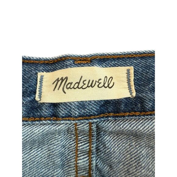 Madewell The Slouchy Boy Jean Size 31 Cutoff Raw Hem - Picture 8 of 8